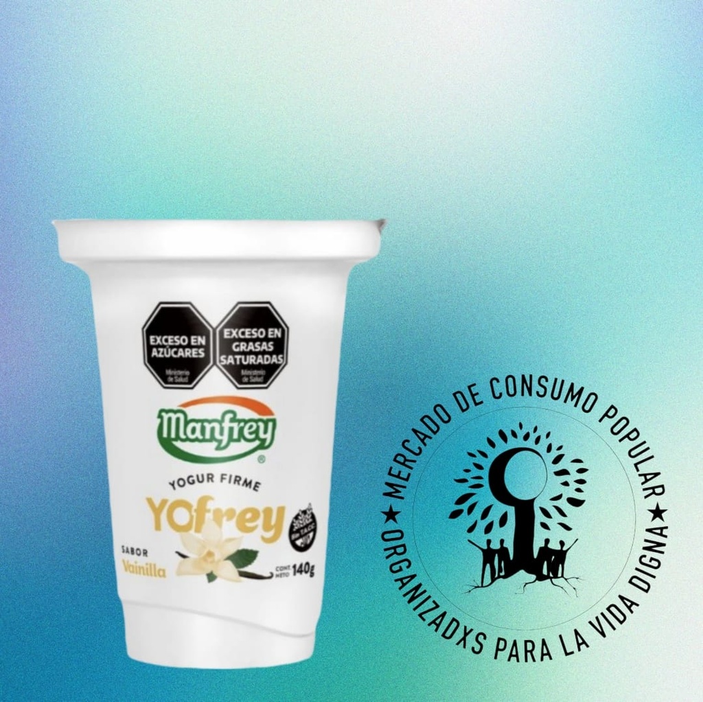 Yogurt Firme Vainilla MANFREY x 140gs