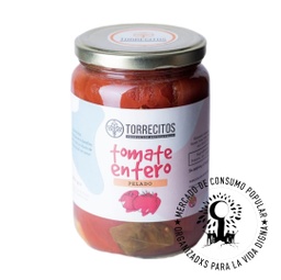 TOMATE  ENTERO CON AJO Y ALBAHACA -660 GR- TORRECITOS MENDOZA (copia)