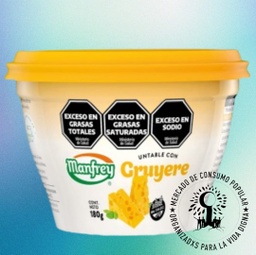 Queso Untable Gruyere MANFREY x 180gs