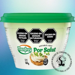 Queso Untable  Por Salut Light MANFREY x 180gs