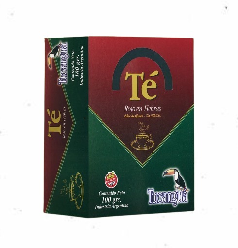 Te en hebras rojo orgánico - 100 gr - Tucanguá