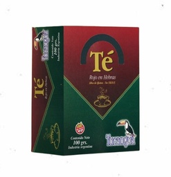 Te en hebras rojo orgánico - 100 gr - Tucanguá